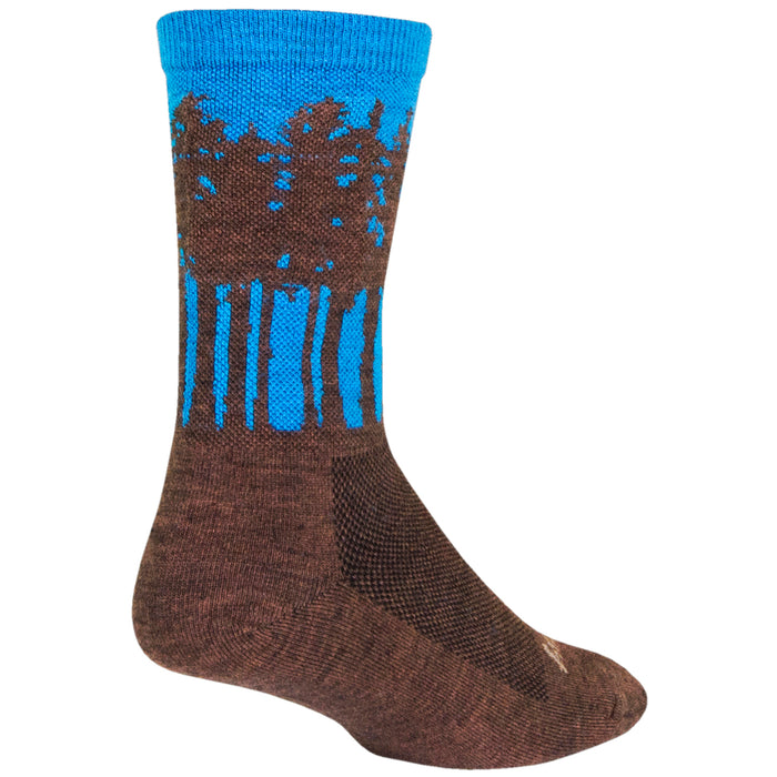 SockGuy Treeline 6" Wool Crew Socks