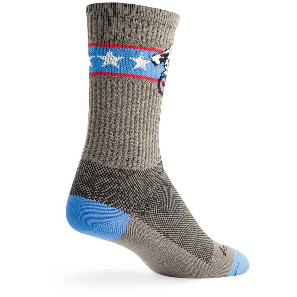 SockGuy Wheelie 6" Crew Socks