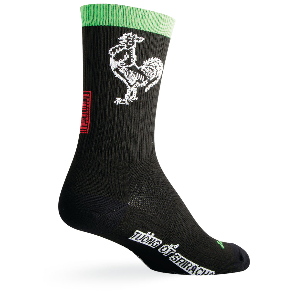 SockGuy SGX 7" Sriracha Bike Socks