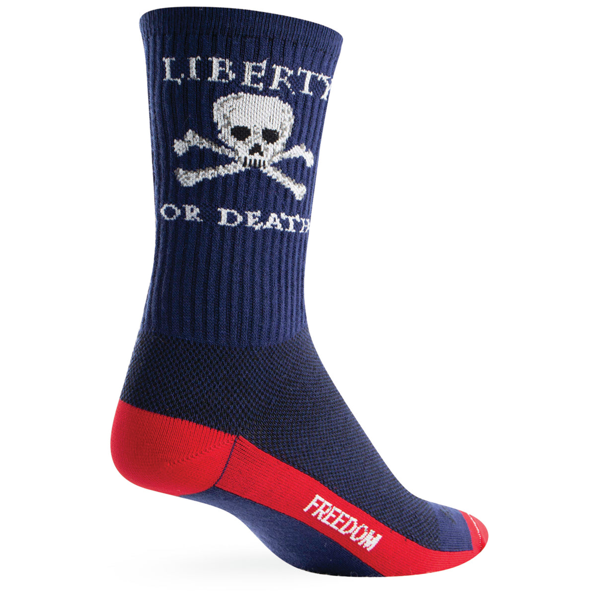 SockGuy Liberty or Death 6" Crew Socks