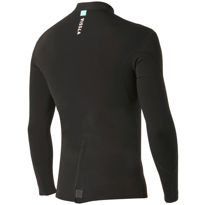 Vissla 1mm 7 Seas Long Sleeve Wetsuit Jacket Black