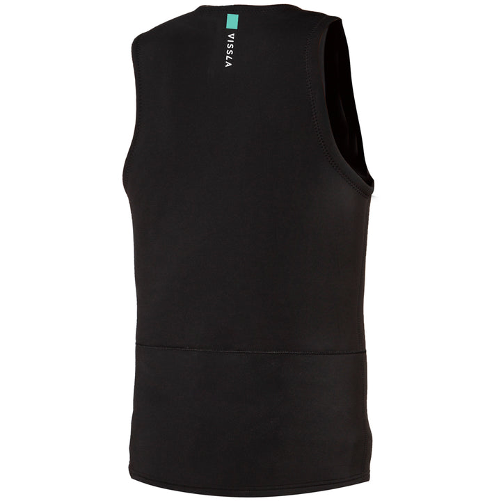 Vissla 2mm 7 Seas Front Zip Wetsuit Vest Black