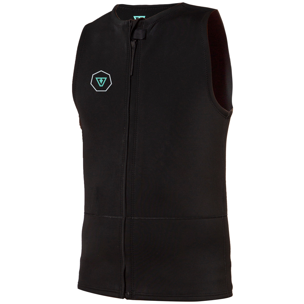 Vissla 2mm 7 Seas Front Zip Wetsuit Vest Black
