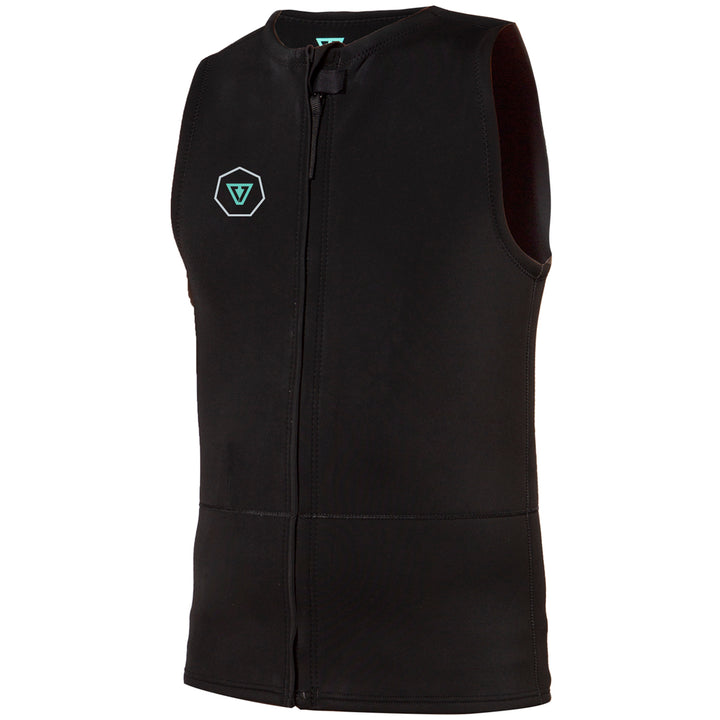 Vissla 2mm 7 Seas Front Zip Wetsuit Vest Black
