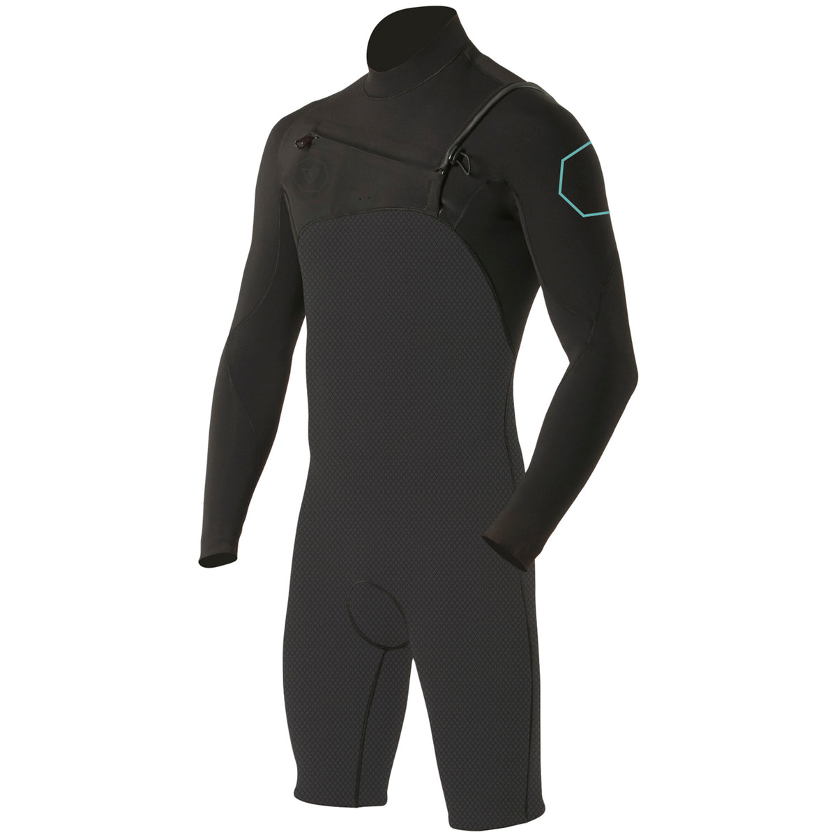 Vissla High Seas 2/2 Long-Sleeve Springsuit Black