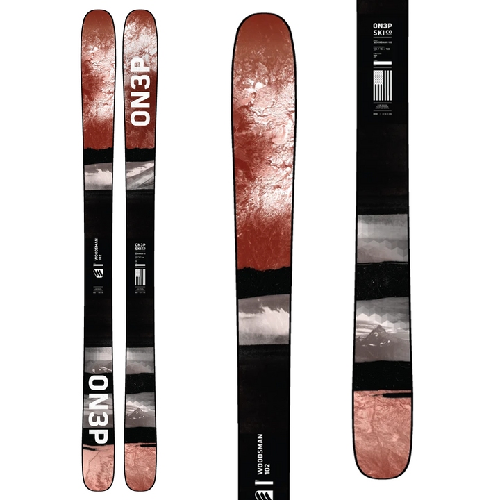 ON3P Woodsman 102 Skis 2021