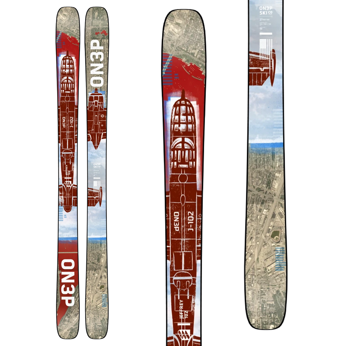 ON3P Jeffrey 102 Skis 2021