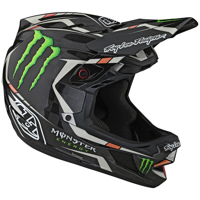 Troy Lee Designs D4 Carbon Limited Edition Bike Helmet Monster Fairclough Black