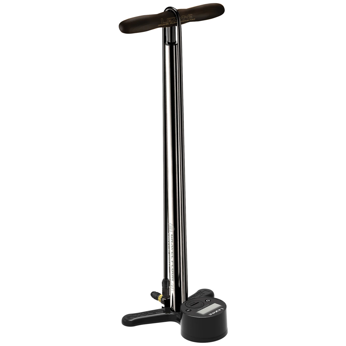Lezyne Gravel Digital Drive Pro 3.5 Floor Pump Silver