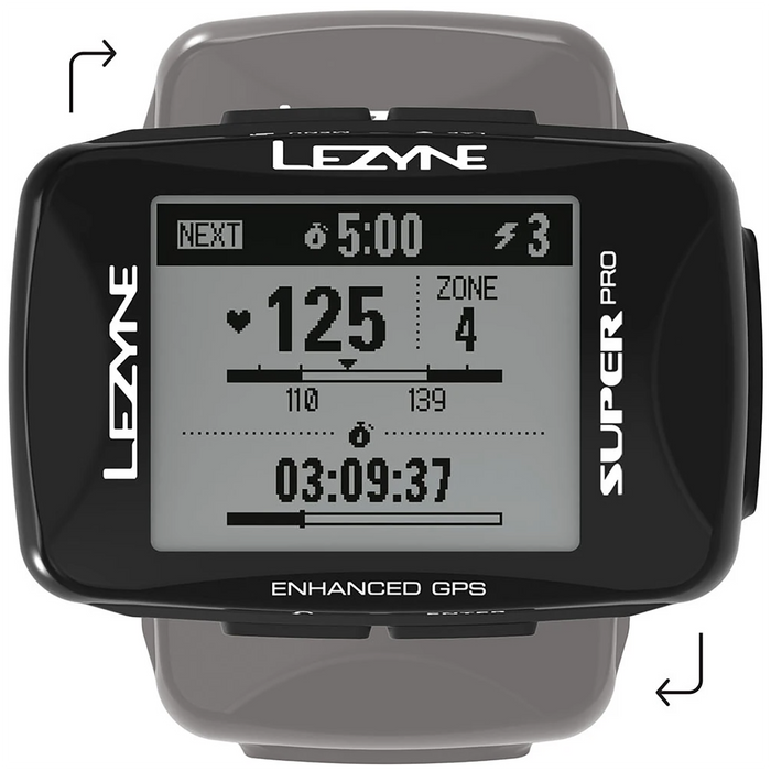 Lezyne Super Pro GPS Bike Computer Black