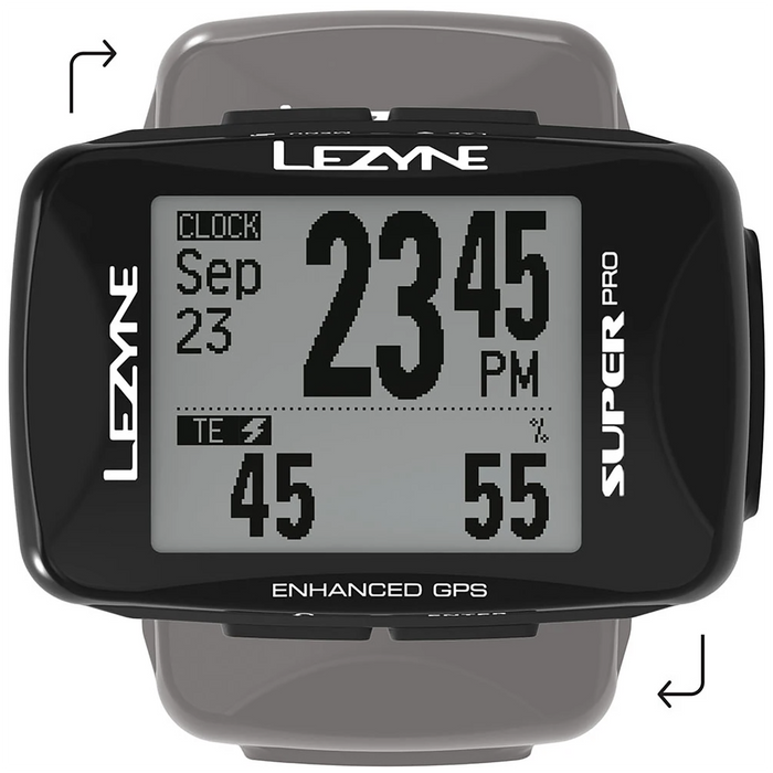Lezyne Super Pro GPS Bike Computer Black