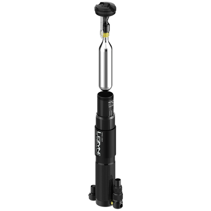Lezyne CNC Tubeless Drive Hand Pump Black