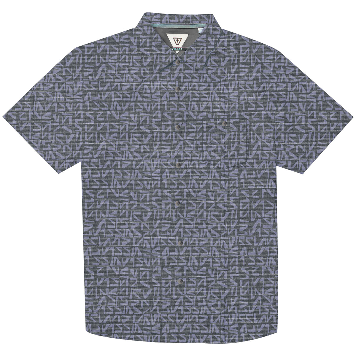 Vissla Primitive Short-Sleeve Shirt - Men's Phantom
