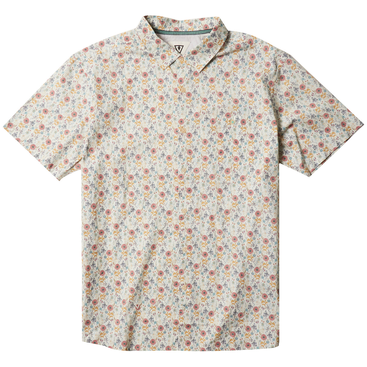 Vissla Sun Garden ECO Short-Sleeve Shirt - Men's Bone