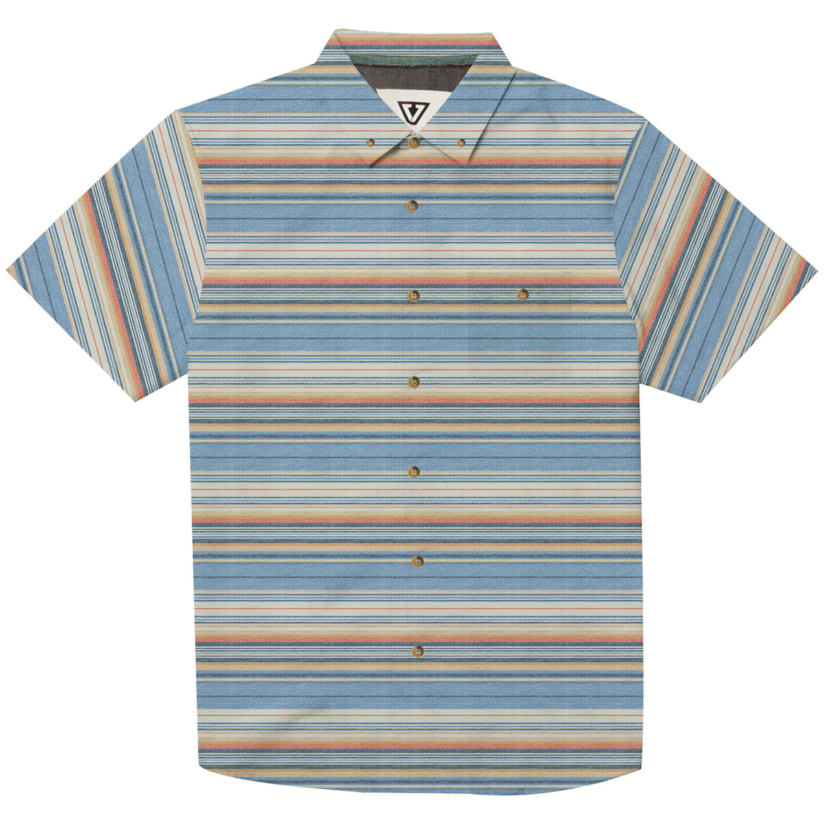 Vissla Sprays ECO Short-Sleeve Shirt - Men's Harbor Blue