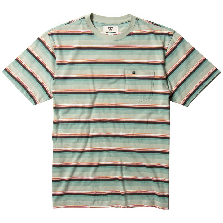Vissla Velva Pocket T-Shirt - Men's Smokey Jade
