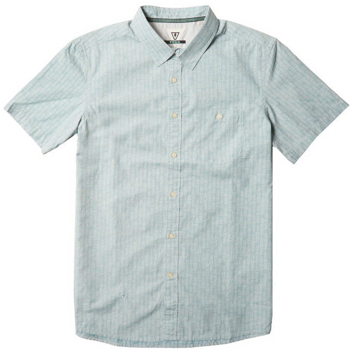 Vissla Code Breaker ECO Short-Sleeve Shirt - Men's Stone Blue