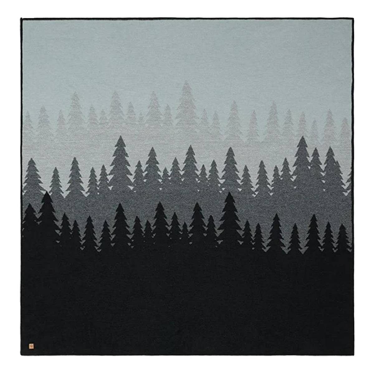 Tentree Cotton Juniper Blanket Meteorite Black