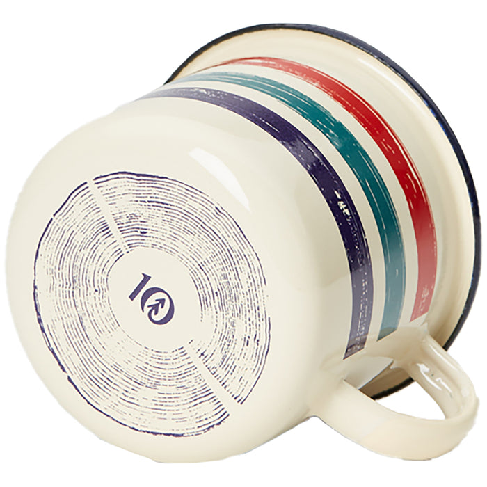 Tentree Enamel Mug White