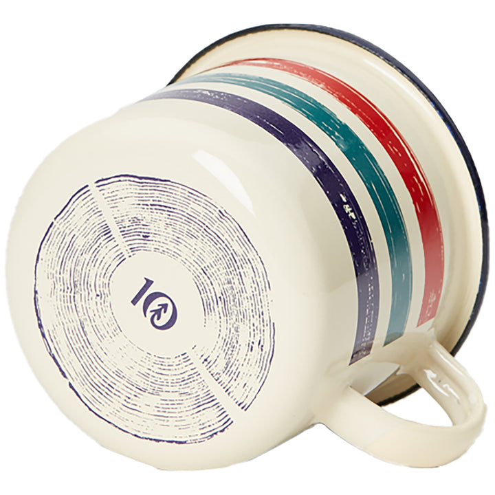 Tentree Enamel Mug White