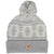 Tentree Intarsia Pom Beanie Hi Rise Grey Marled/Elm White Marled
