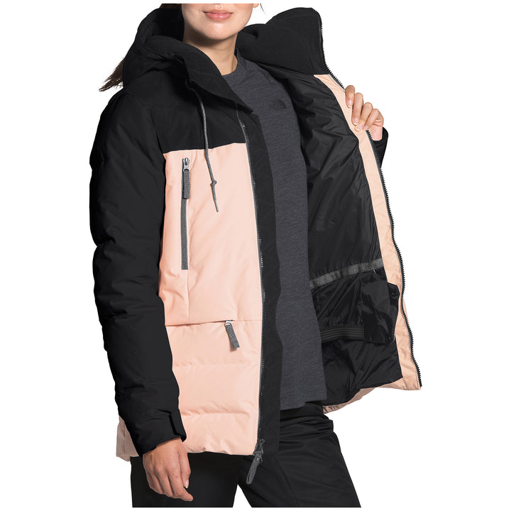 The North Face Pallie Down Jacket - Women's TNF Black/Morning Pink