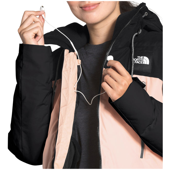 The North Face Pallie Down Jacket - Women's TNF Black/Morning Pink