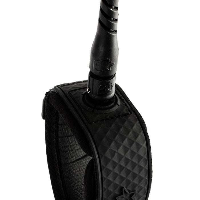 Creatures of Leisure Reliance Pro 6' Surf Leash Black Black