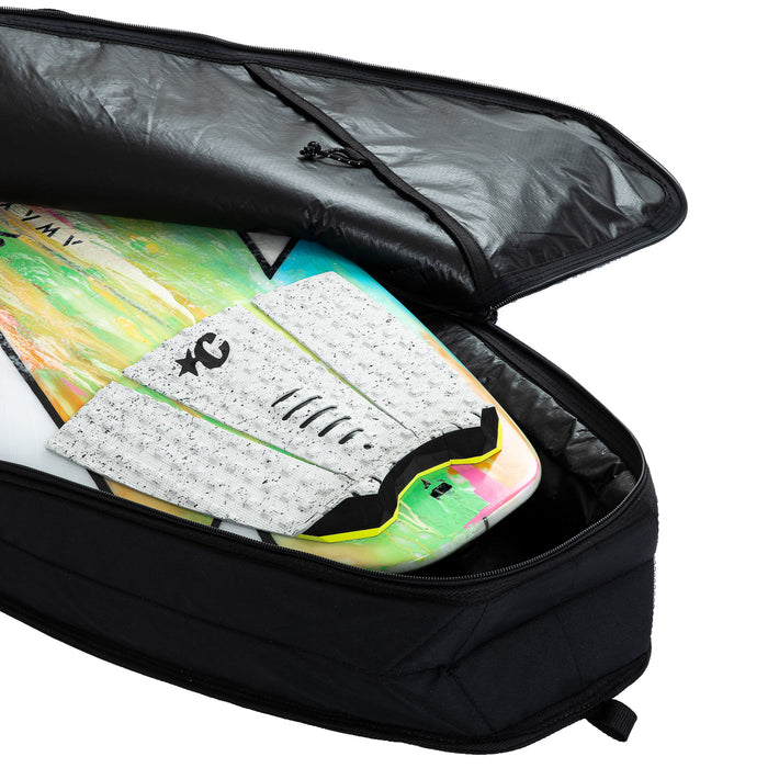 Creatures of Leisure Shortboard Day Use Surfboard Bag Black Silver