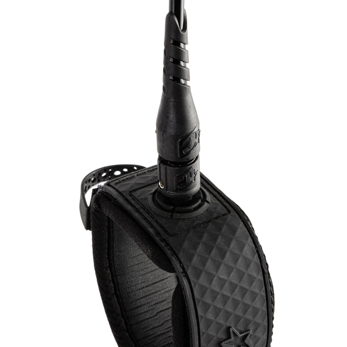 Creatures of Leisure Longboard Ankle 9' Surf Leash Black Black