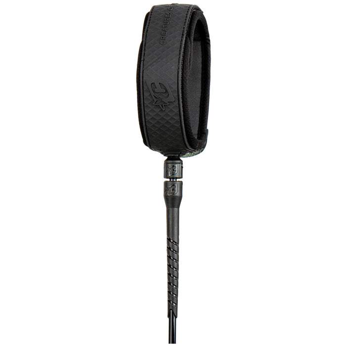 Creatures of Leisure Longboard Knee 9' Surf Leash Black Black
