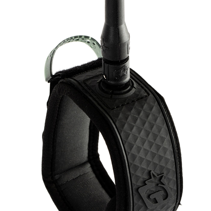 Creatures of Leisure Longboard Knee 9' Surf Leash Black Black