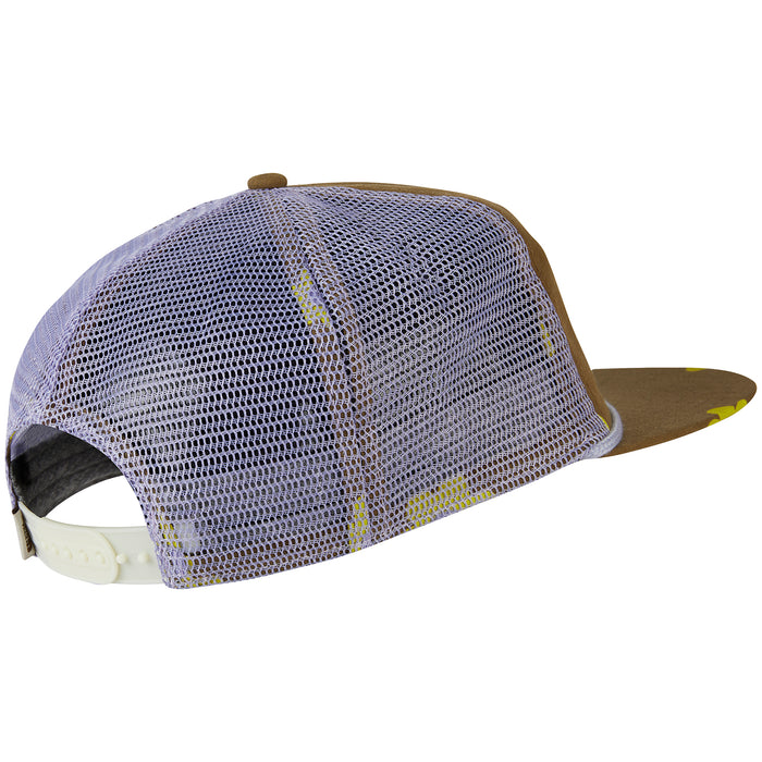 The North Face Heritage Trucker Hat Military Olive Flower Power Print