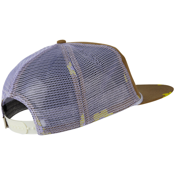 The North Face Heritage Trucker Hat Military Olive Flower Power Print
