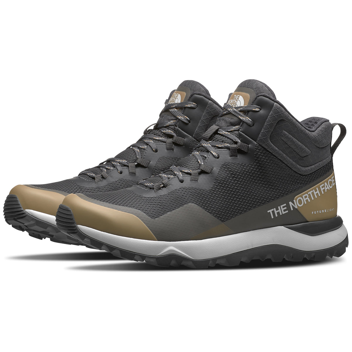 The North Face Activist Mid FUTURELIGHT™ Shoes - Men's Asphalt Grey/Moab Khaki
