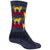 SockGuy Catz 6" Wool Crew Bike Socks
