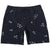 RVCA VA Elastic Boardshorts - Men's Black Floral