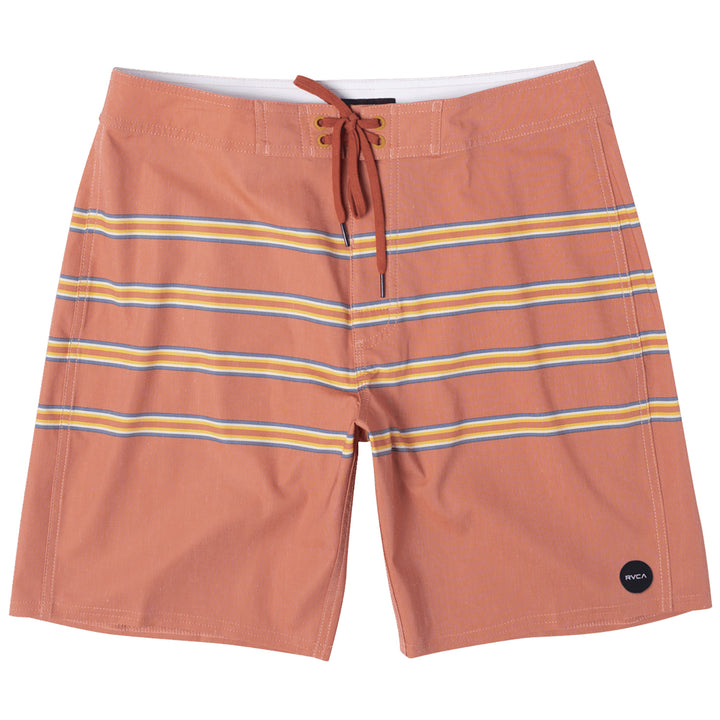 RVCA Faction 18" Boardshorts - Men's Teracotta