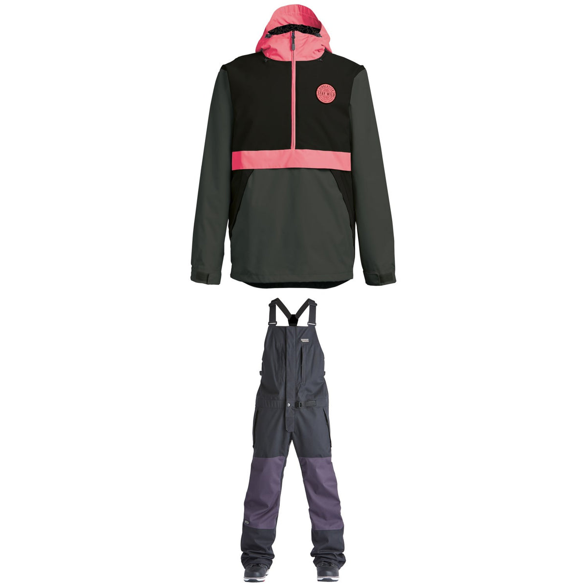 Airblaster Trenchover Jacket + Stretch Krill Bib Pants