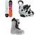Burton Yeasayer Smalls Snowboard + Smalls Snowboard Bindings + Zipline Boa Snowboard Boots - Kids' 2021