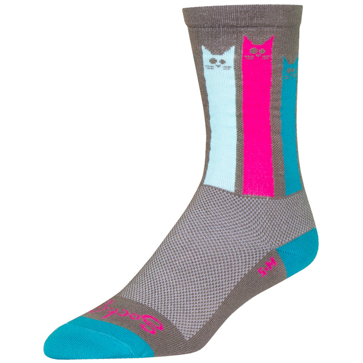 SockGuy Felines 6" Crew Socks