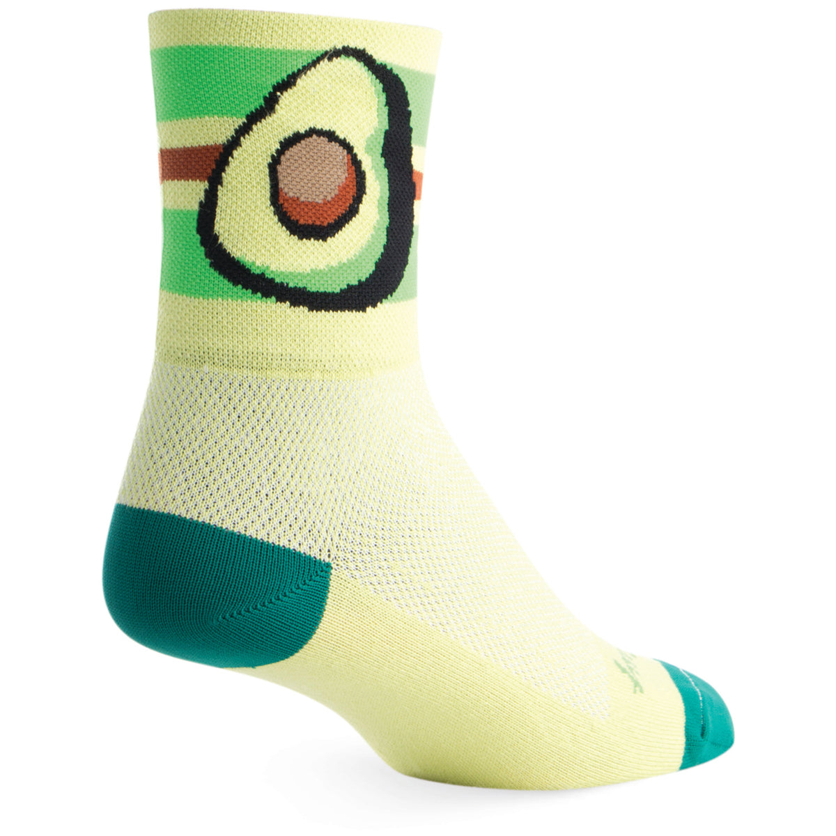 SockGuy Avocado Bike Socks