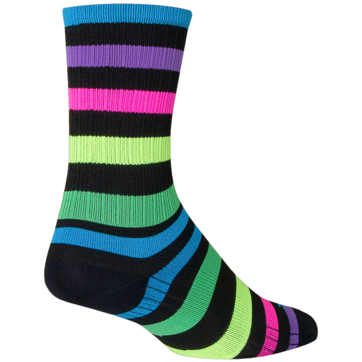SockGuy SGX 6" Night Bright Bike Socks
