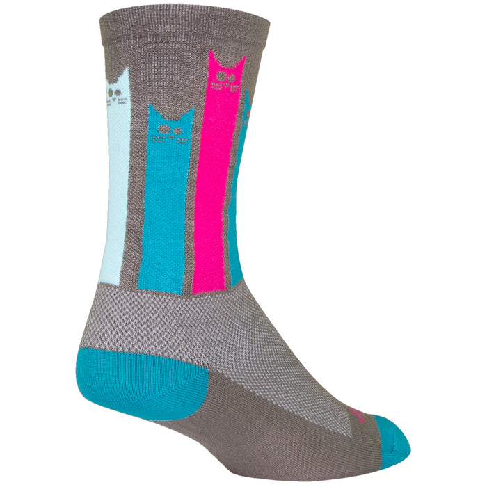 SockGuy Felines 6" Crew Socks