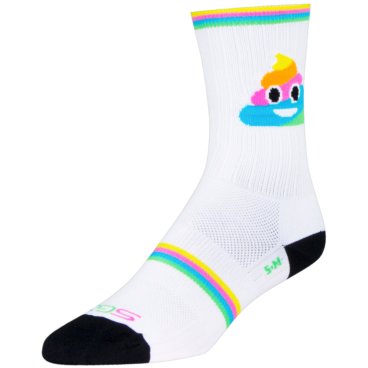 SockGuy SGX 6" Swirl Bike Socks