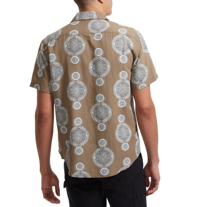 Rhythm Ventura Linen Short-Sleeve Shirt - Men's Olive