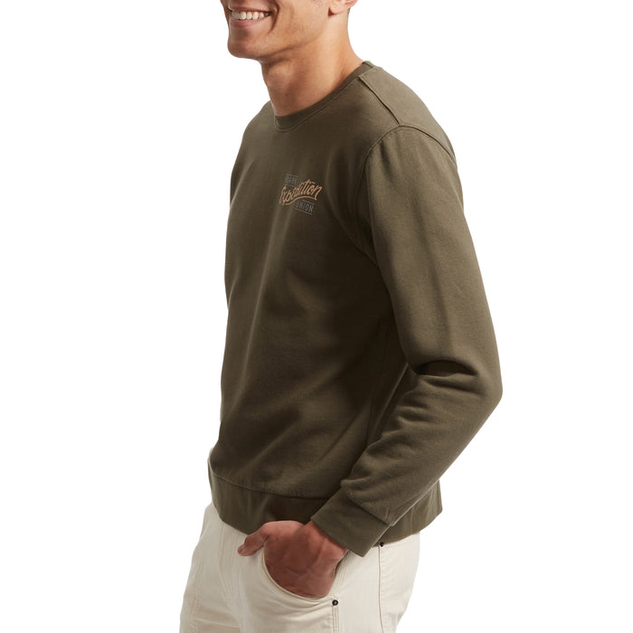 Roark Expedition Union Crew Sweatshirt - Men's Military
