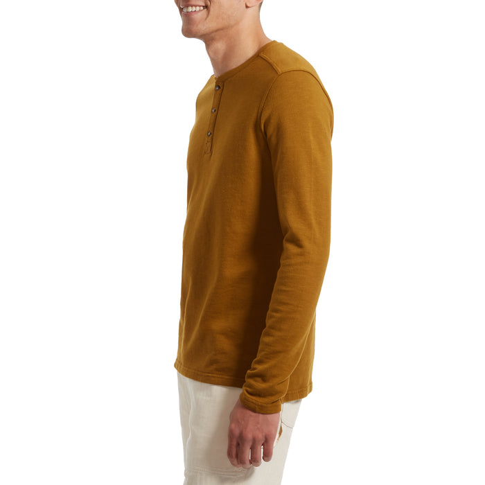 Toad & Co Follow Through Long-Sleeve Henley Shirt - Men's Husk