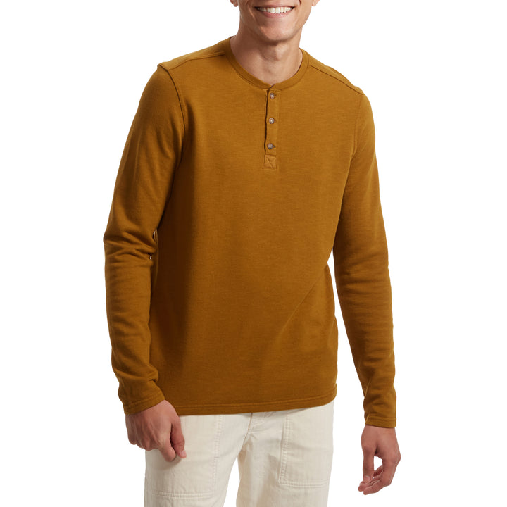 Toad & Co Follow Through Long-Sleeve Henley Shirt - Men's Husk
