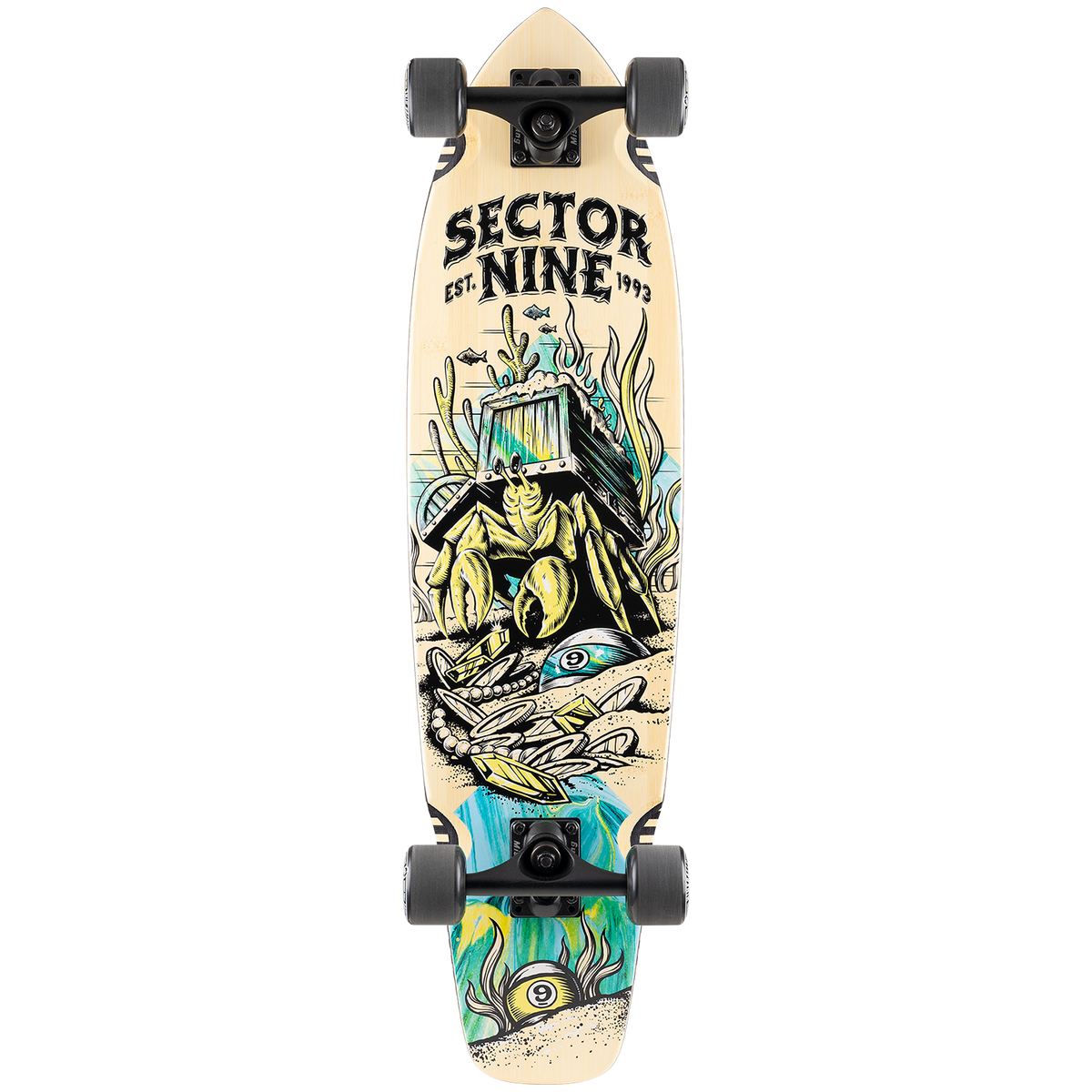 Sector 9 Fortune Ft. Point Longboard Complete